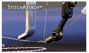 Stitch-Attached Wire